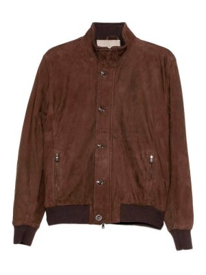 BARBA NAPOLI: Chaquetas casual - Chaqueta Casual - Marrón Oscuro