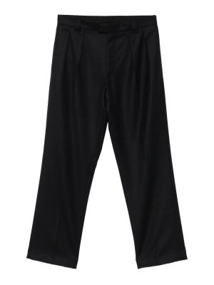 BERWICH: Pantalons casual - Pantalons Décontractés - Bleu Foncé