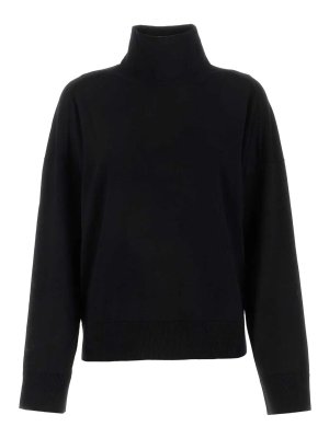 BOTTEGA VENETA: Suéteres con cuello pico - Suéter Cuello Redondo - Negro