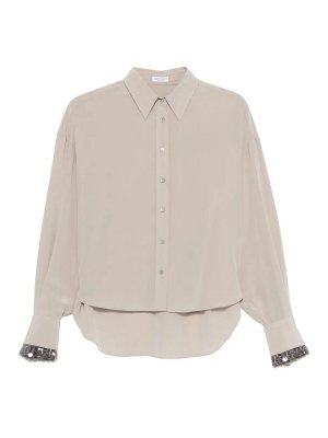 BRUNELLO CUCINELLI: Chemises - Chemise - Beige