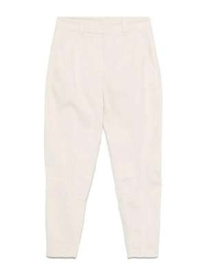 BRUNELLO CUCINELLI: Pantalons casual - Pantalons Décontractés - Blanc