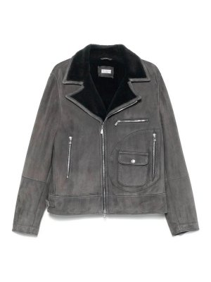 BRUNELLO CUCINELLI: Pelz und Shearling - Pelz - Dunkelgrau