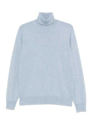BRUNELLO CUCINELLI: Rollkragenpullover  und Polo-Ausschnitt - Rollkragenpullover - Weiß