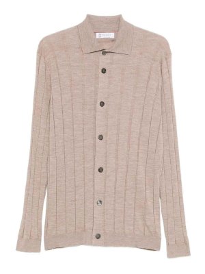 BRUNELLO CUCINELLI: Poloshirts - Poloshirt - Beige