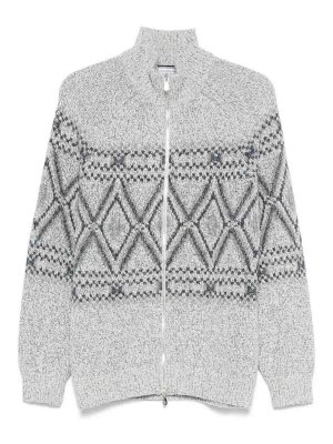 BRUNELLO CUCINELLI: Cardigans - Cardigan - Blau