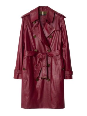 BURBERRY: knee length coats - `Kensington` Coat