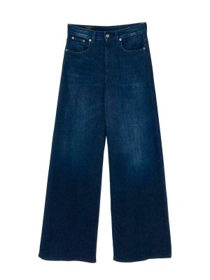 DONDUP: straight leg jeans - `Beatrix` 5-Pocket Pants