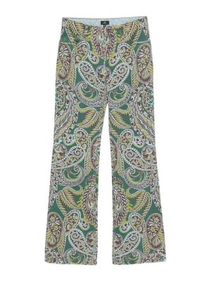 ETRO: flared jeans - Long Flared Jeans