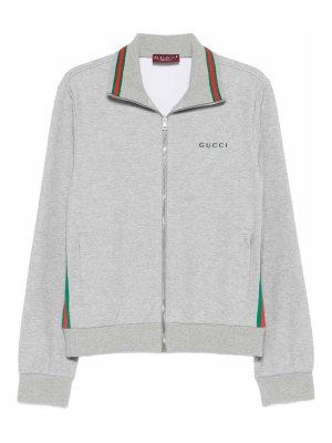 GUCCI: casual jackets - Full Zip Double Cotton Jacket