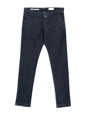 JACOB COHEN: straight leg jeans - `Bobby` Slim Fit Jeans