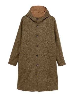 Kired: cappotti al ginocchio - Cappotto reversibile