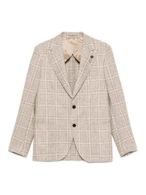 LARDINI: casual jackets - `Iconic Drop 7 Reg` Jacket