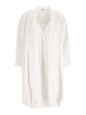 LOEWE: Vestidos media pierna - Vestido Midi - Blanco