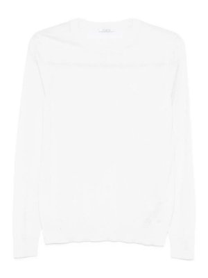 MALO: Pull col rond - Pull Col Rond - Blanc