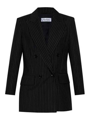 Max Mara: Blazer - Blazer - Schwarz