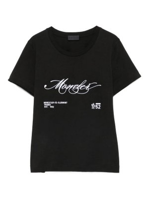 MONCLER: Camisetas - Camiseta - Negro
