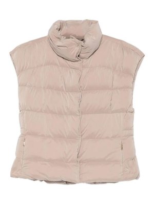 MOORER: Gilets tricot - Gilet - Beige