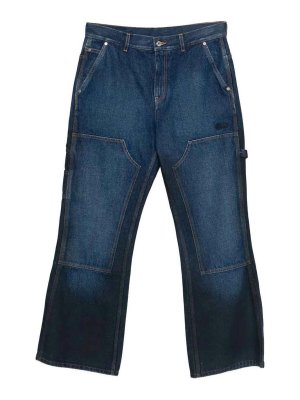 OFF-WHITE: jeans a zampa - Jeans Carpenter svasati