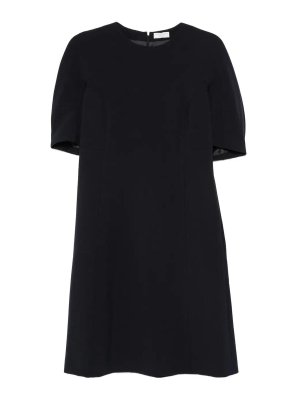 PESERICO: ニーレングスドレス - 膝丈ドレス - ブルー