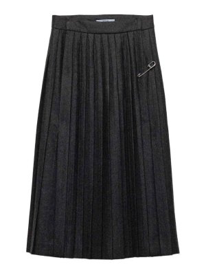 PRADA: Knee length skirts & Midi - Midi Skirt