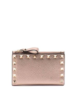 VALENTINO GARAVANI: 財布＆ポーチ - 財布 - ピンク