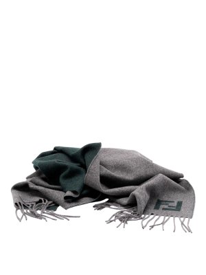 FENDI: scarves - `Double Ff` Scarf