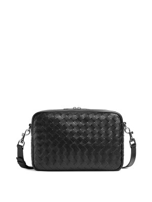 BOTTEGA VENETA: クロスボディバッグ - クロスボディバッグ - 黒