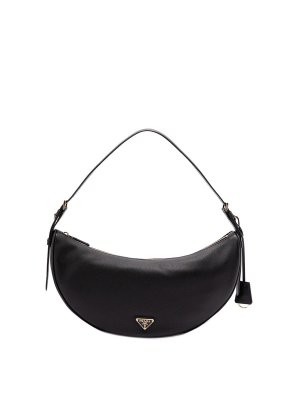 PRADA: shoulder bags - ` Demi-Lune` Large Shoulder Bag