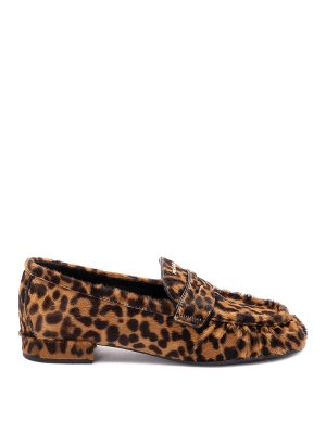 PRADA: Loafers & Slippers - Leo Printed Loafers