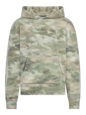 AMIRI: Sweatshirts & Sweaters - Bones Oversized Hoodie