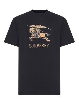 BURBERRY: Camisetas - Camiseta - Negro