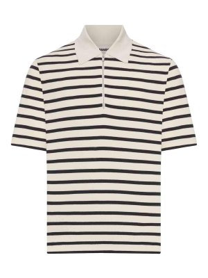 JIL SANDER: ポロシャツ - ポロシャツ - ブルー