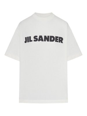 JIL SANDER: t-shirt - T-shirt in cotone con logo
