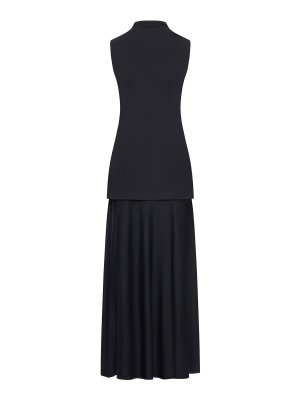 JIL SANDER: Turtlenecks & Polo necks - Long Sleeveless Dress