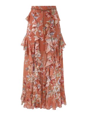 ZIMMERMANN: Jupes midi et au genou - Jupe Midi - Multicolore