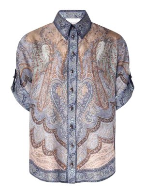 ZIMMERMANN: shirts - Wanderlust Short-Sleeved Shirt