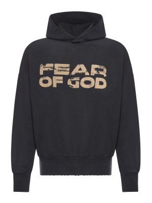 FEAR OF GOD: Sudaderas y suéteres - Sudadera - Negro