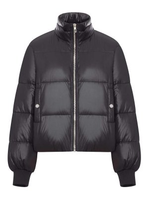 GANNI: Chaquetas y Chaquetones acolchados - Chaqueta Alcochada - Negro