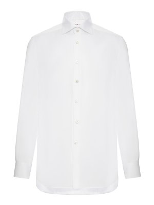 KITON: Chemises - Chemise - Blanc