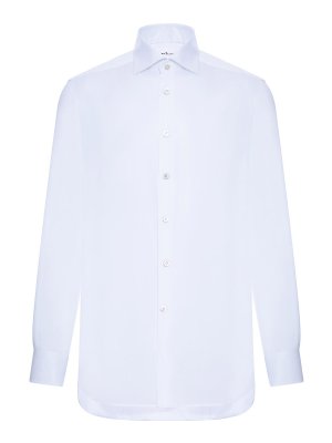 KITON: Chemises - Chemise - Bleu