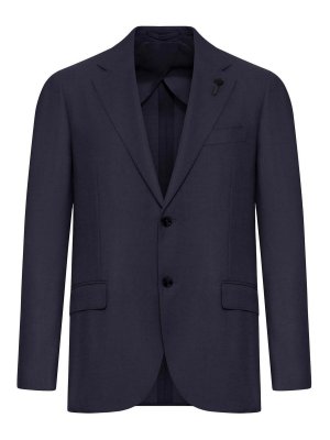 LARDINI: Tailored & Dinner - Single-Breasted  Cashmere Tailored Jacket