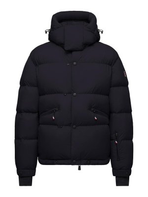 MONCLER: Chaquetas y Chaquetones acolchados - Chaqueta Alcochada - Negro