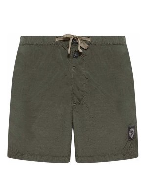 STONE ISLAND: Maillots une pièce  - Maillot De Bain - Vert