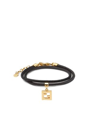FENDI: Bracelets & Bangles - Forever Leather Bracelet
