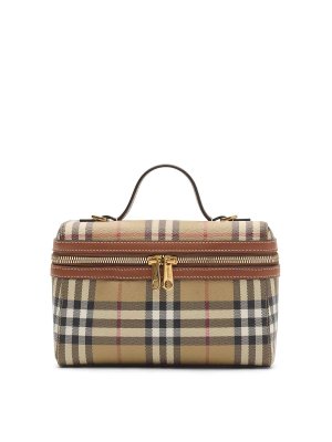 BURBERRY: トートバッグ - トートバッグ - ブラウン