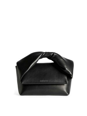 J.W. ANDERSON: totes bags - Medium Twister Leather Bag