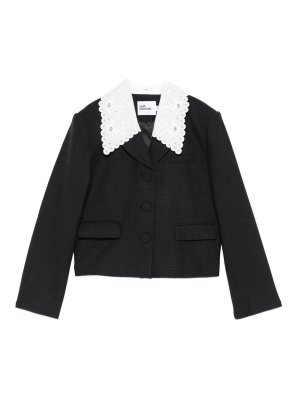 Self Portrait: giacche casual - Giacca di lana