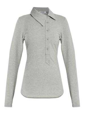 The Attico: polo shirts - Cotton Polo Shirt