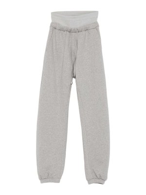 The Attico: tracksuit bottoms - Cotton Sweatpants