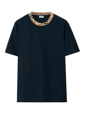 BURBERRY: T-shirts - T-Shirt - Blau